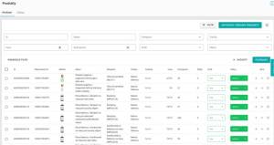 Administrn rozhranie Allegro marketplace
